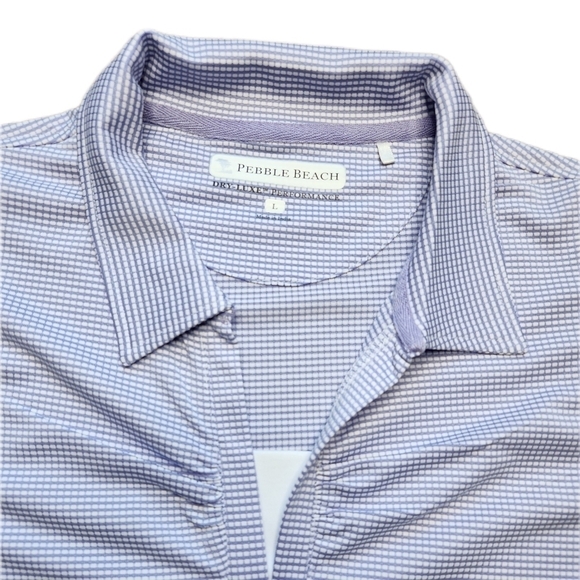 Pebble Beach lavender and white tank Size L - Picture 4 of 6